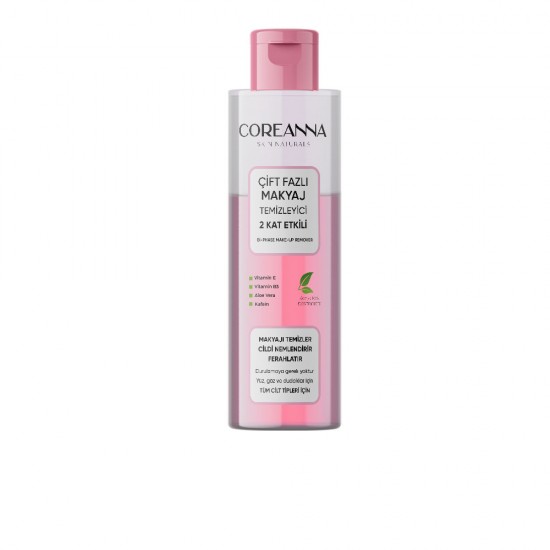Coreanna Çift Fazlı Makyaj Temizleme Suyu 150 ML
